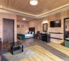 Номер Полулюкс с видом на Вуоксу в Жемчужина