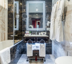 Стандарт Комфорт с двуспальной кроватью или двумя кроватями в Albora Boutique Hotel