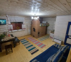 Коттедж с красивым видом из окна в Печки-лавочки