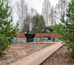 Barnhouse 3 | Банный чан на территории в Берёзовая роща