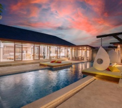 Вилла с 3 комнатами с видом на бассейн в Dhevan Dara Resort & Spa