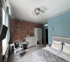 Двухместный номер NEW на втором этаже с видом из окна в Green place