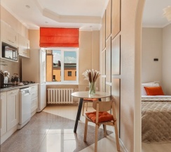 Двухместные апартаменты c 1 комнатой (двуспальная кровать) в Квартира JN Apartments Двухместная Дизайнерская Студия