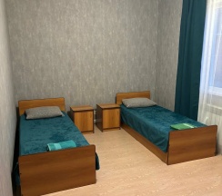 Номер стандарт улучшенный с 2 односпальными кроватями в Солнечная горка, гостевой дворик