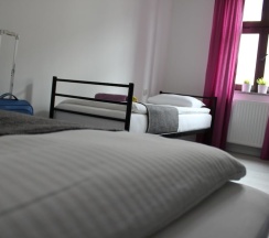 Четырёхместный номер Standard двухъярусная кровать в Soda Hostel & Apartments