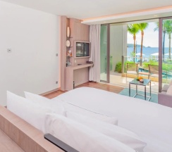 Двухместный номер Pool Access Comfy 2 отдельные кровати в Oceanfront Beach Resort