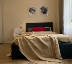 Номер Standard с красивым видом из окна в Квартира Apartslounge ЖК Самолет