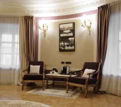 Однокомнатный Люкс с видом на Строгановский дворец в Taleon Imperial Hotel