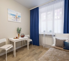 1-комнатные апартаменты стандарт г. Иркутск, ул. Дзержинского, д.35 №1 в 9 Ночей