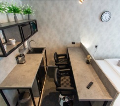 Двухместные апартаменты с видом на город двуспальная кровать в Hotel&Braun