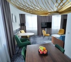 Двухместный люкс Grand двуспальная кровать в Mercure Warszawa Grand