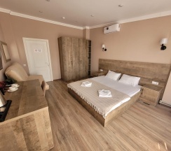 Номер стандарт семейный с 1 двуспальной кроватью в Бежевое море