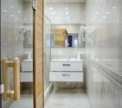 Двухместный номер 22 Deluxe с балконом и с видом на море 2 отдельные кровати в Exclusive Hotel&Apartments