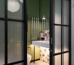 Апартаменты комфорт №3 с 1 двуспальной кроватью в Dostoevsky Apartments (Апартаменты Достоевского)