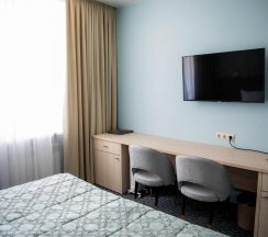 Номер стандарт улучшенный с 1 двуспальной кроватью в Хабаровск