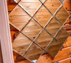 Двухместный номер с двуспальной кроватью с видом на горы в Hub House