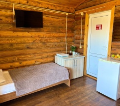 1–комнатный 5-местный Домик с мини-кухней и террасой в Кокос