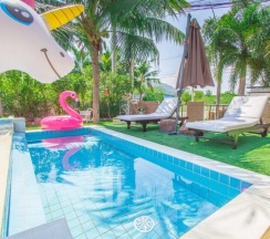 Двухместная вилла с 3 комнатами 2 отдельные кровати в Happy-Home Pool Villa