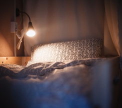 Кровать в 8-местном общем номере (1) в Karelia hostel