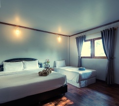Двухместный номер Deluxe с балконом двуспальная кровать в Lipe Village Resort
