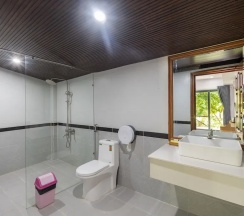 Трёхместное бунгало с видом на сад в Mai Phuong Resort Phu Quoc