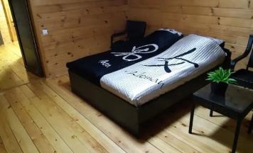 Двухместный номер Comfort с красивым видом из окна двуспальная кровать в Белый аист