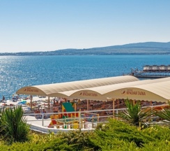 Евродвушка 50 кв.м. на берегу моря с бассейном ул. Мира 44 в Милка