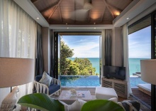 Вилла с видом на океан в Cape Fahn Hotel Samui