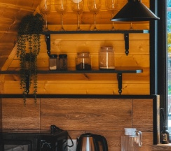 Апартаменты c 1 комнатой с балконом в Шале Gold cottages Kazbegi