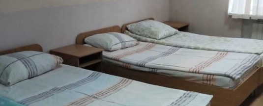 Кровать в 4-местном общем номере в Аслыкуль