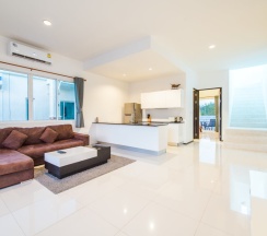 Вилла с 4 комнатами с красивым видом из окна в Отель The Oriental Beach Pearl