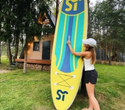 A-Frame № 7 (оснащение дома, стоимость купели и бани см. Подробнее) в Les holidays
