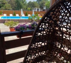 Двухместный коттедж двуспальная кровать в Mon Michel