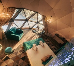 Геокупол Лазурный берег в Вазуза Лав