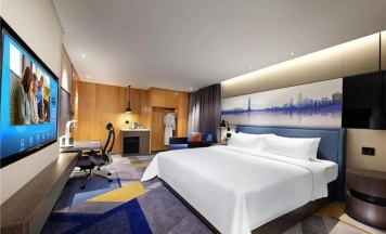 Двухместный номер Superior Deluxe (двуспальная кровать) в Hampton By Hilton Guangzhou Tianhe Sports Center