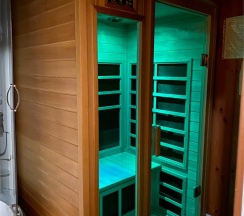 Коттедж «Семейный» с инфракрасной сауной в Клевер