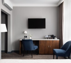 Номер стандарт с видом на Садовое кольцо в Hartwell hotel