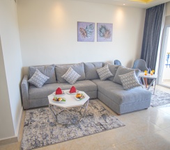 Люкс с балконом и с красивым видом из окна в Seagull Beach Resort Families & Couples Only - All Inclusive