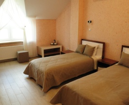 Первая категория с двумя  односпальными кроватями в Озёрная