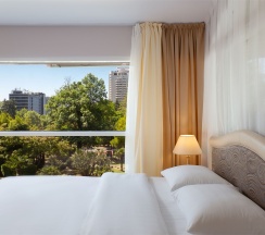 Делюкс с панорамным видом на сад в Kailas Park&SPA by Stellar Hotels