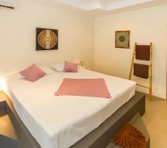 Двухместный номер Standard с видом на сад двуспальная кровать в Sallamai Resort