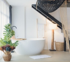 Одноместные апартаменты с 2 комнатами двуспальная кровать в YOLO Bangkok Boutique Hotel