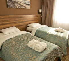 Семейный номер Standard с балконом и с видом на море в Отель Sky Inn Batumi
