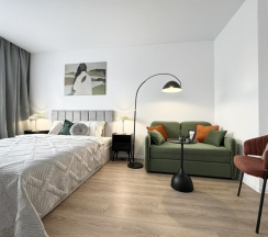 Апартаменты Комфорт с двумя спальнями в Happy House - Люблинская