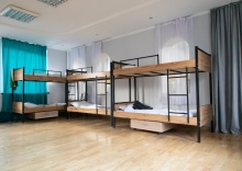 Кровать в общем номере в Almaty BackPackers