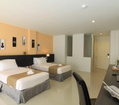 Двухместное Pent View 2 отдельные кровати в The Lantern Resorts Patong