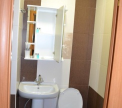 Номер стандарт улучшенный с 1 двуспальной кроватью (с завтраком) в Аэрополис