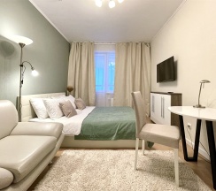 Двухкомнатная квартира в ЖК "Огни залива" в Rauktis apartments