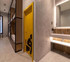 Кровать в общем номере (женский номер) в Petit Hostel La Latina - Adults Only