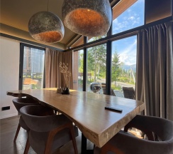 Дом «SILVER» с банным чаном на террасе в Luxe House